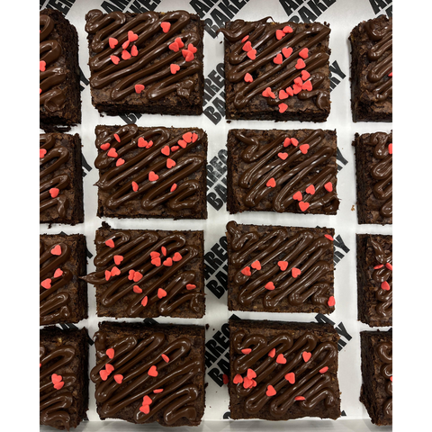 Caja de 16 brownie bites