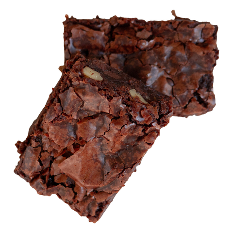 Brownie de chocolate con nueces